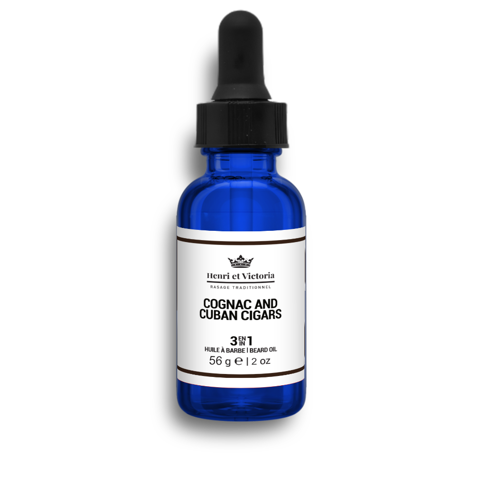 Beard oil - Preshave oil - Cognac and Cuban Cigars - 56 g