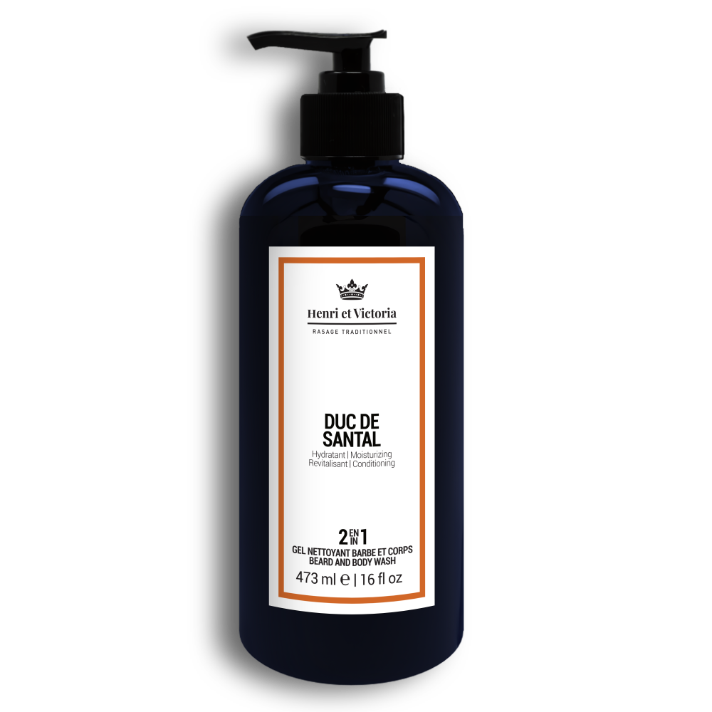 Body and Beard Wash - Duc de Santal - 473 ml