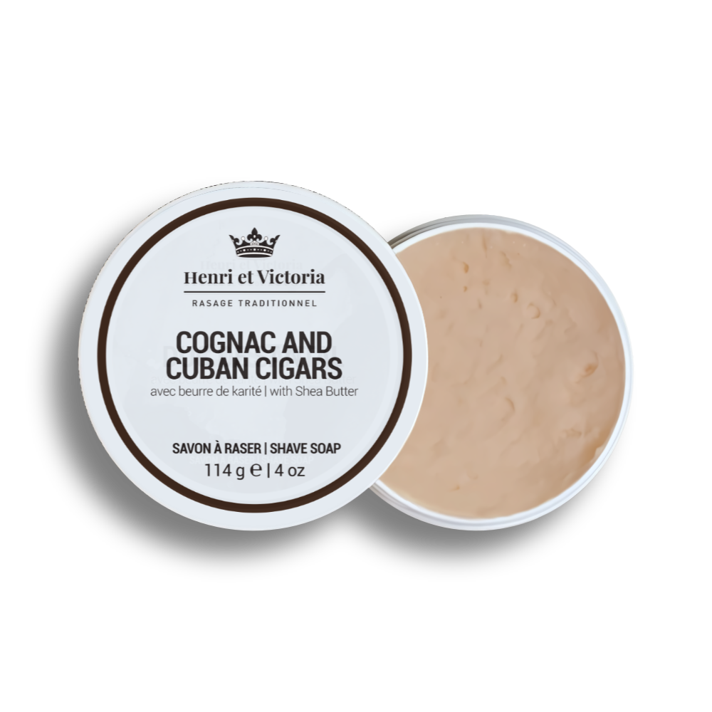 Shaving Soap - Cognac and Cuban Cigars