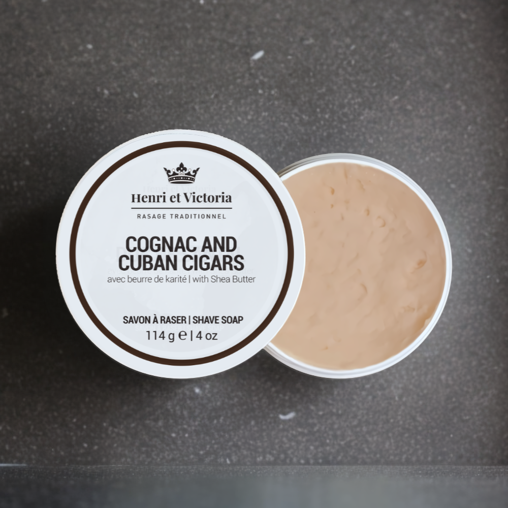 Shaving Soap - Cognac and Cuban Cigars