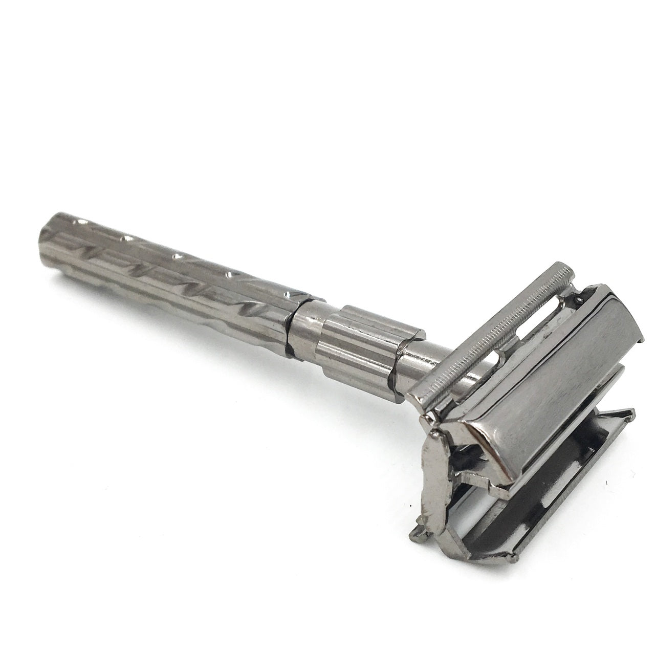 Parker Safety Razor, Butterfly Open, Gunmetal 22R
