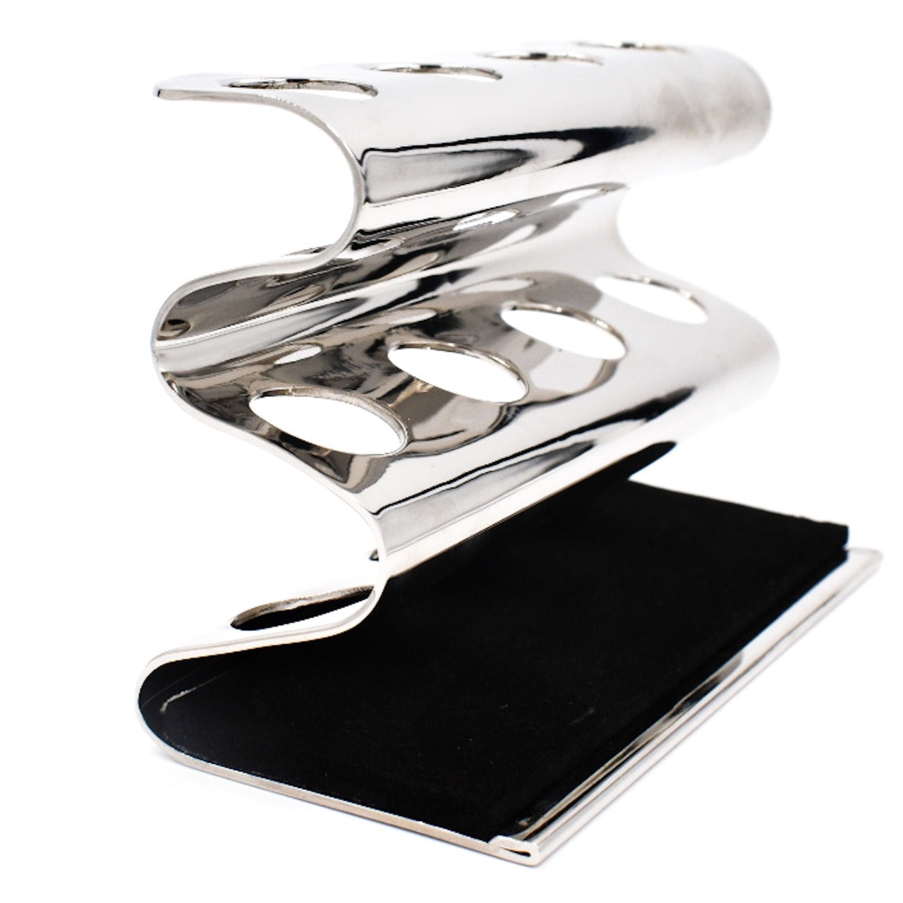 Parker 4 Razors Stand in Chrome