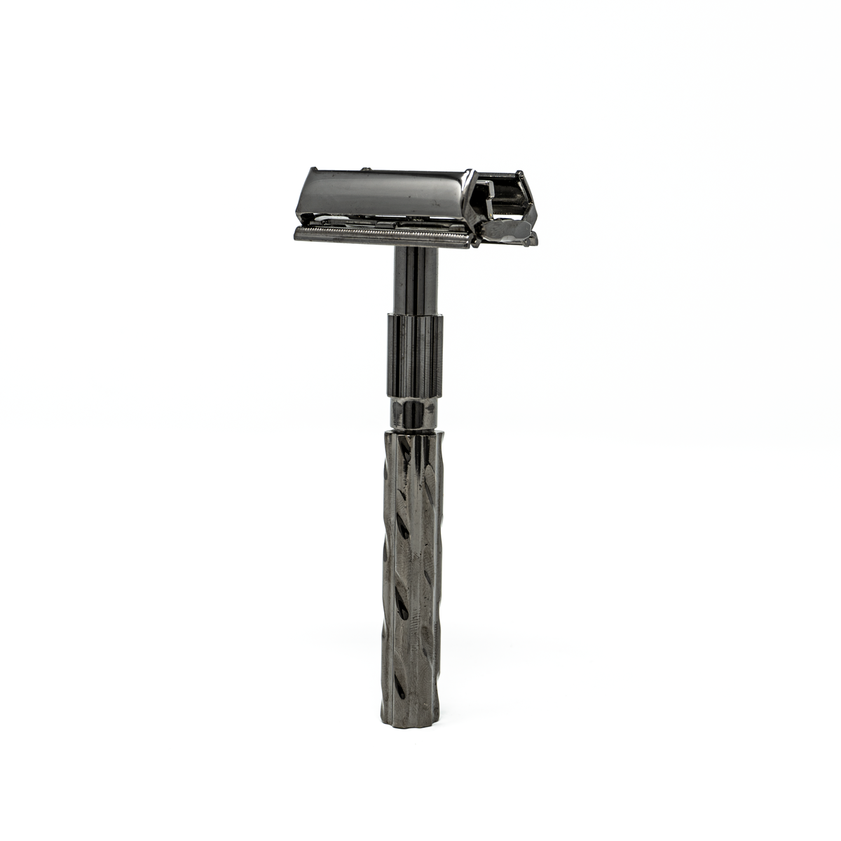 Parker Safety Razor, Butterfly Open, Gunmetal 22R