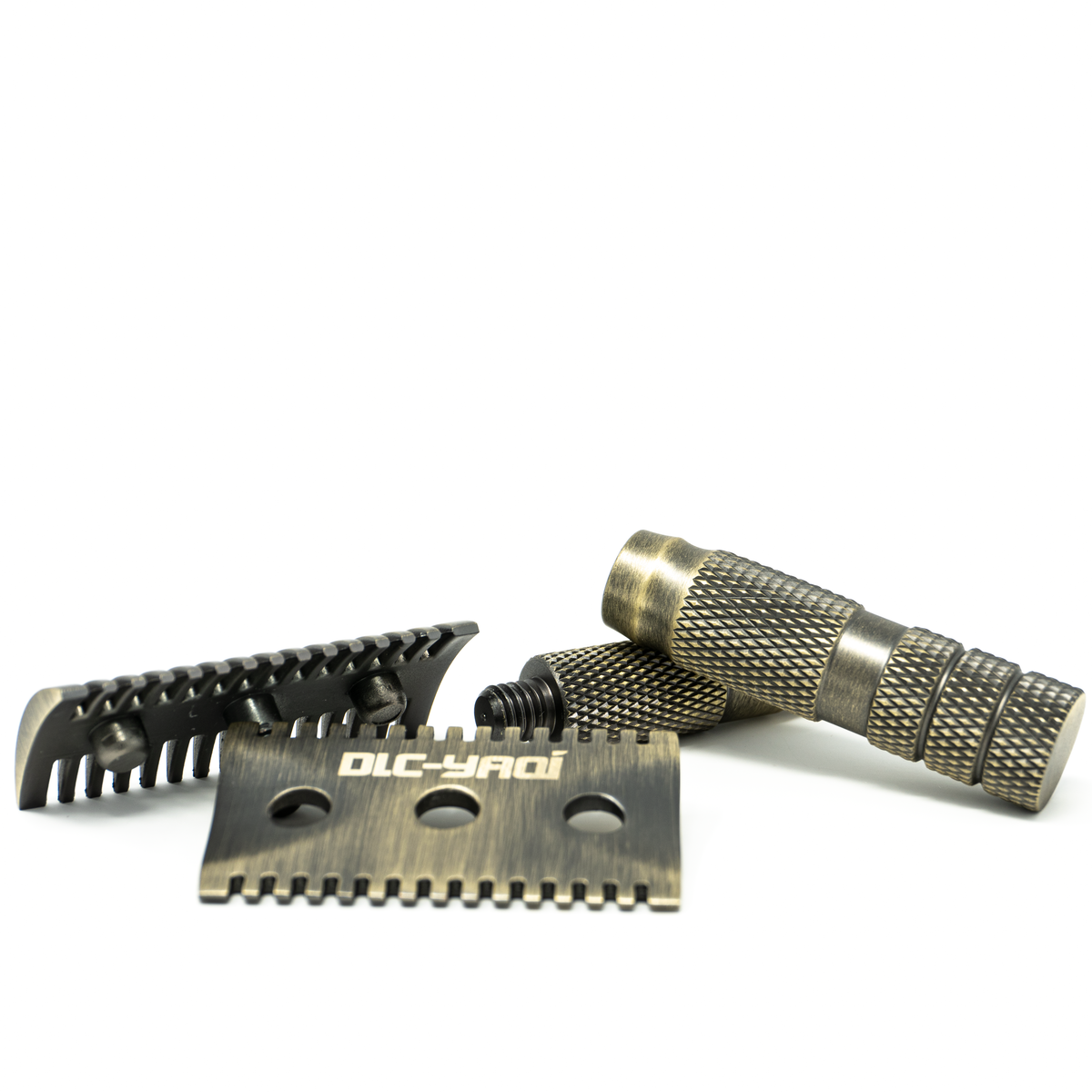 SRH011 Yaqi Gunmetal Open Comb Head