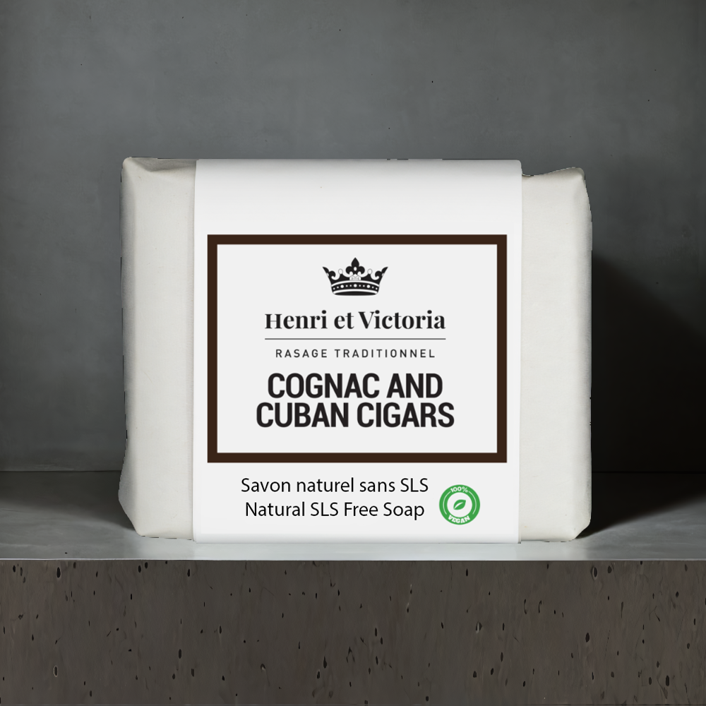 Bar soap - Cognac and Cuban Cigars