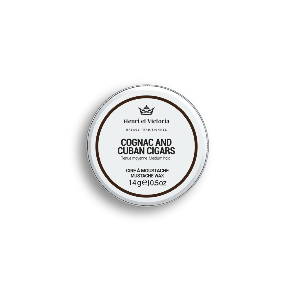 Mustache Wax - Cognac and Cuban Cigars - 14 g