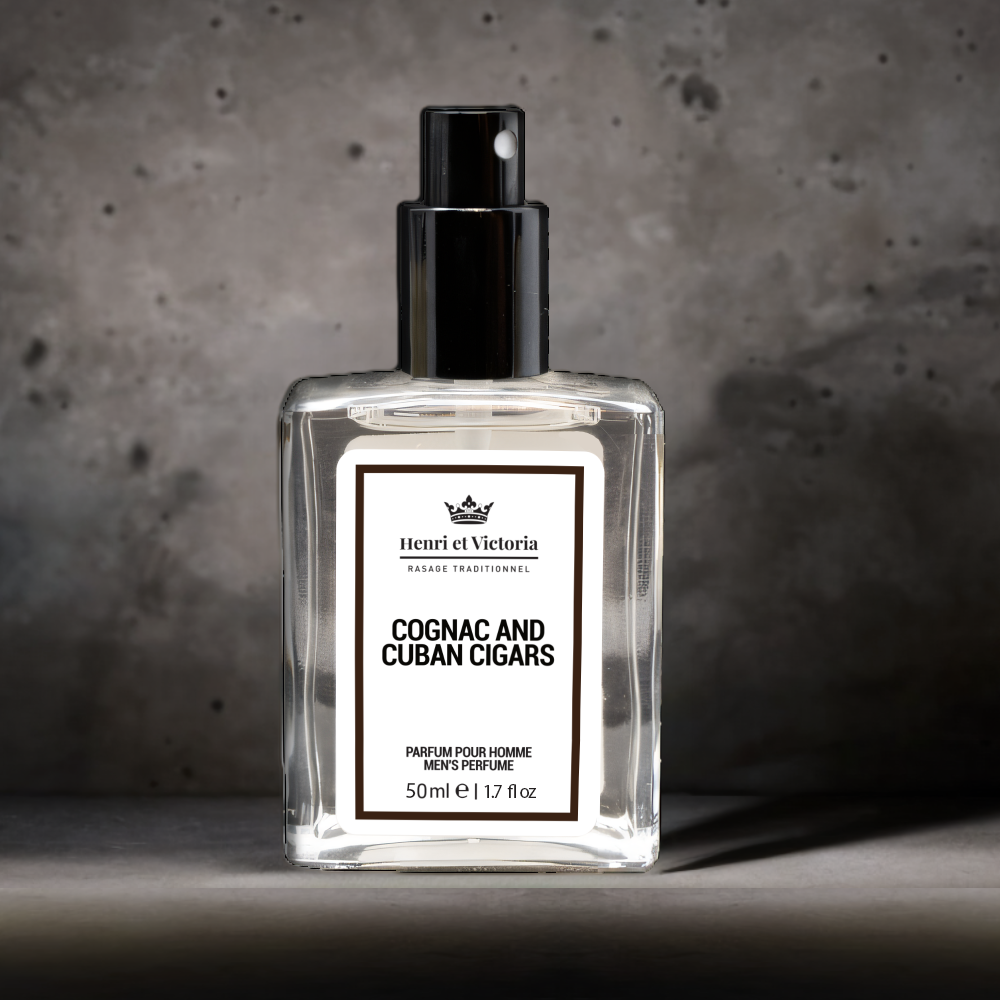 Perfume for men - Cognac and Cuban Cigars - 50 ml