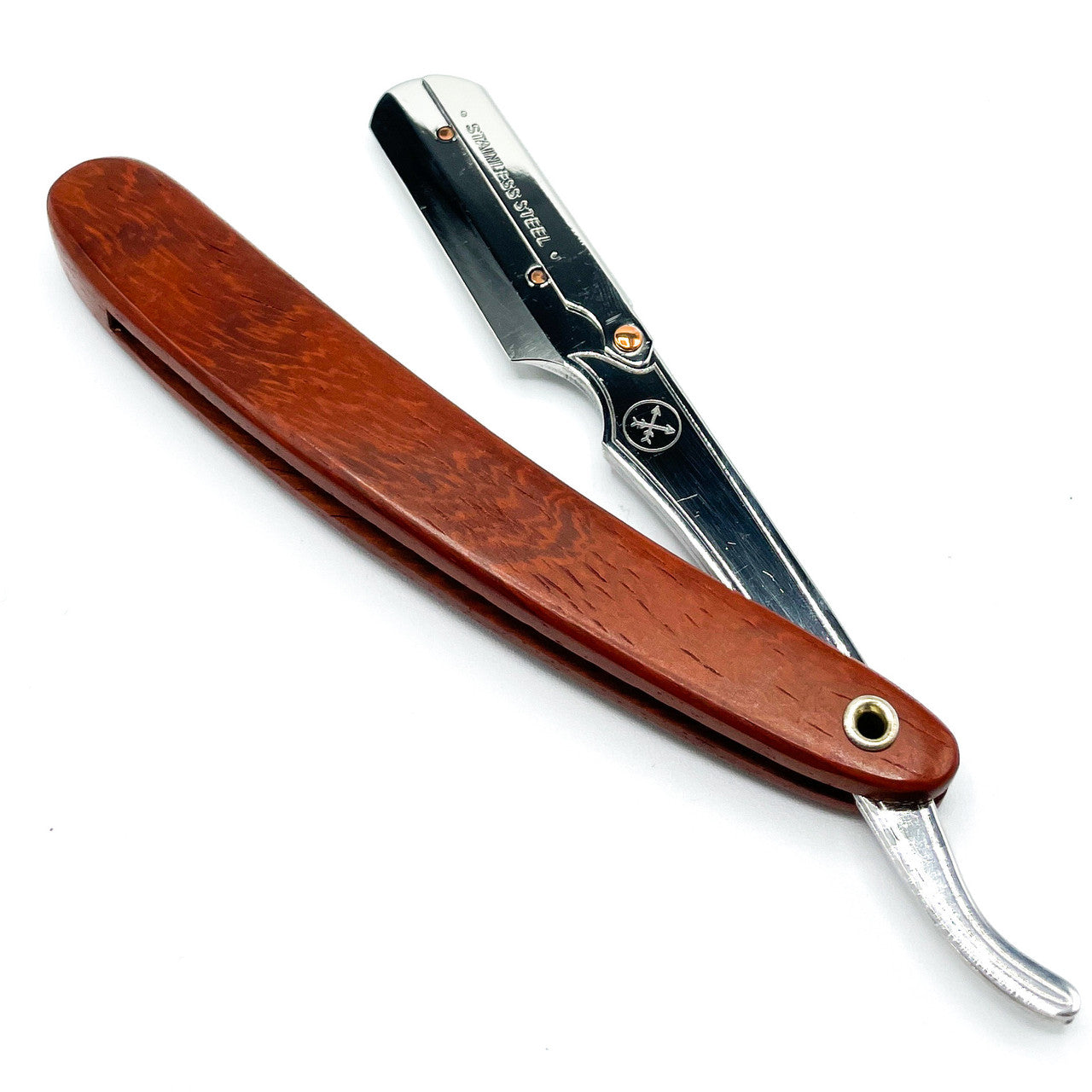 SRRW Parker Rosewood Handle Straight Razor