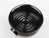 CB012 Yaqi Black Shaving Bowl