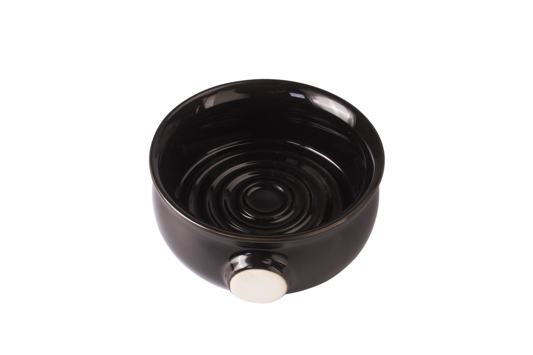 CB012 Yaqi Black Shaving Bowl