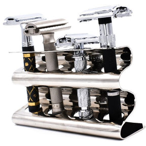 Parker 4 Razors Stand in Chrome