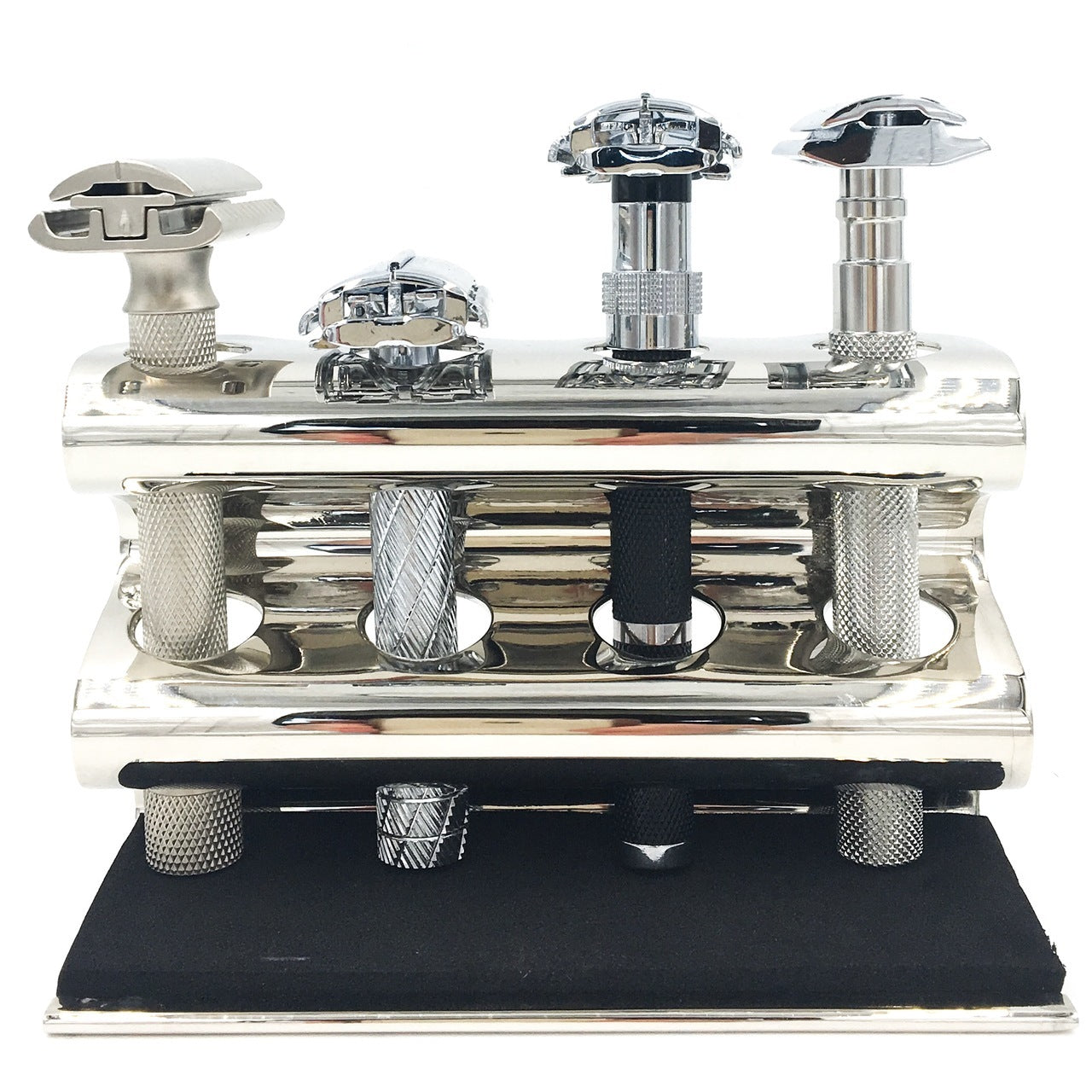 Parker 4 Razors Stand in Chrome