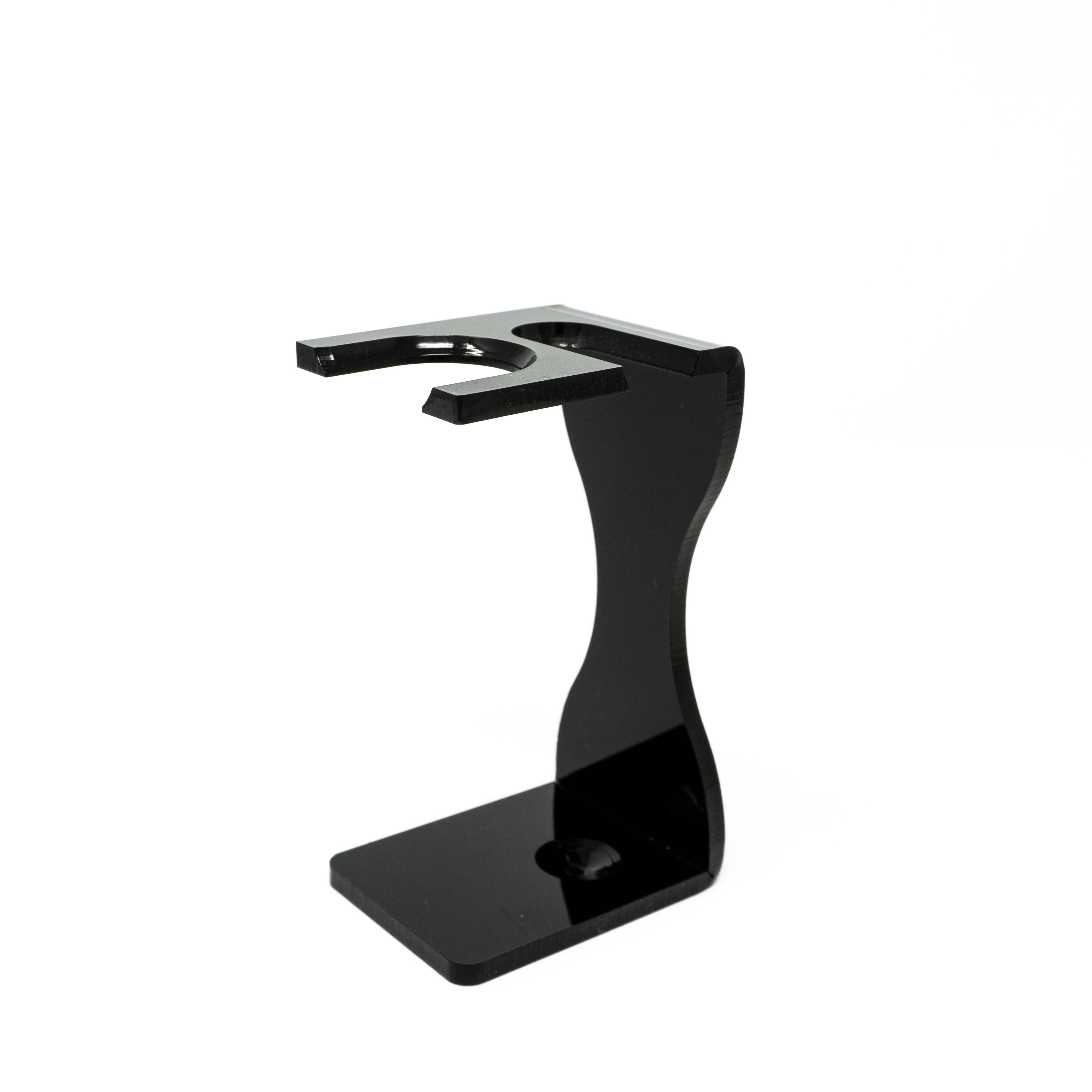Acrylic Shaving Brush and Razor Stand (Double)