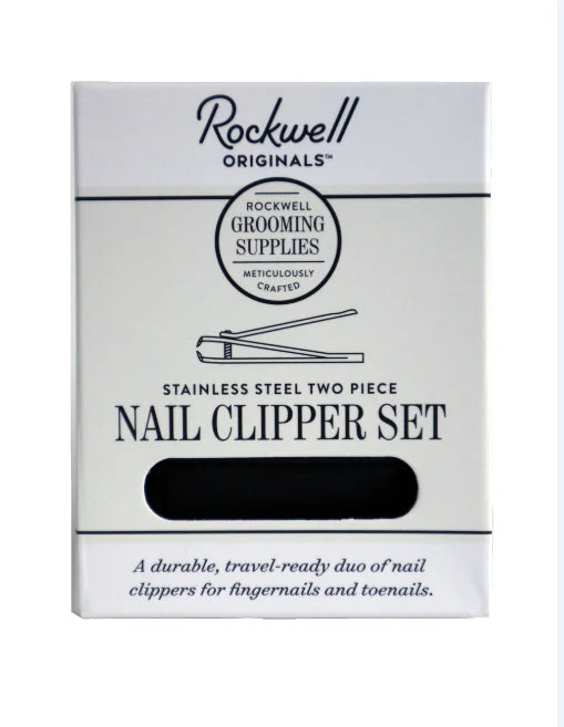 Rockwell Razors Stainless Steel Nail Clipper Set