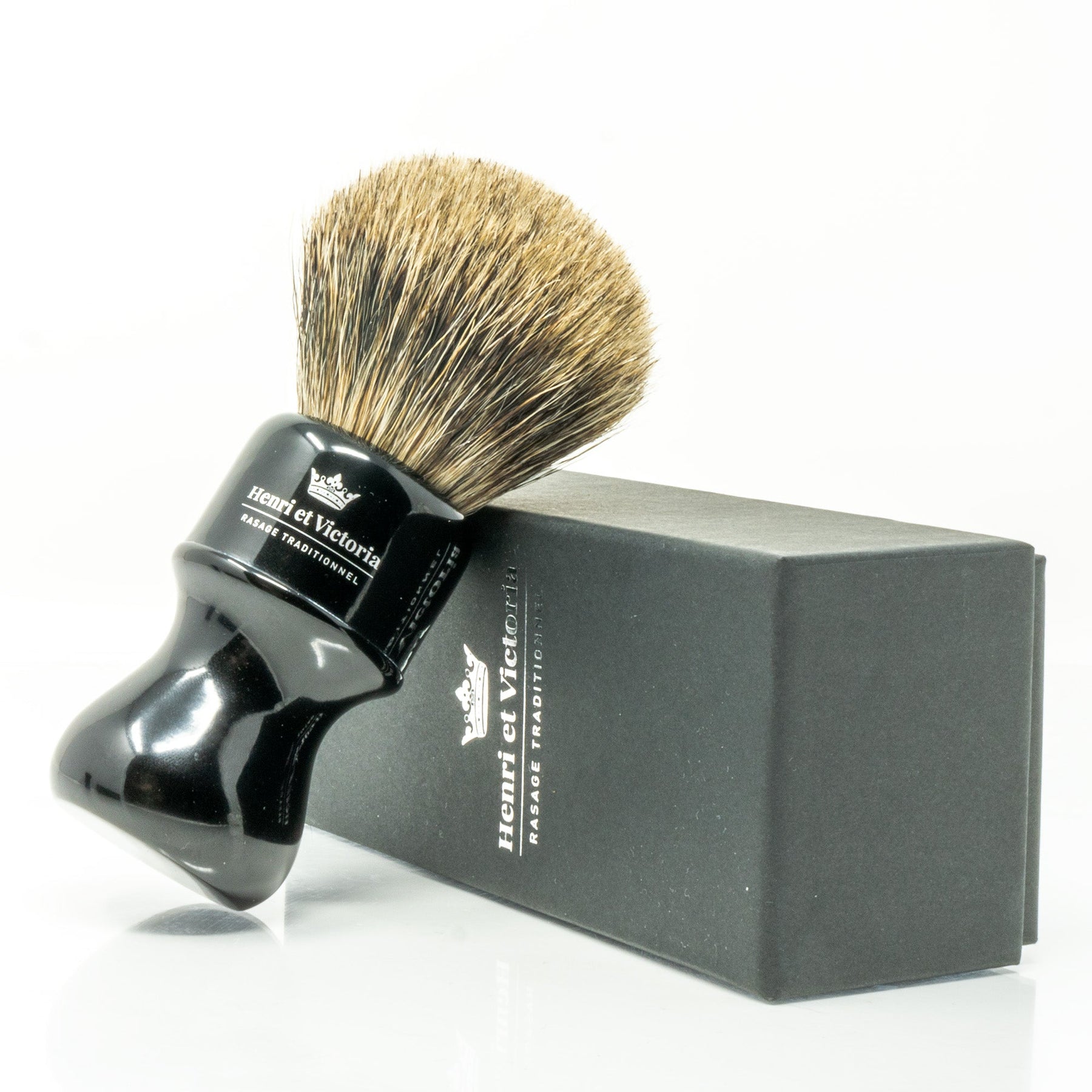 The Crown Pure Badger Shaving Brush