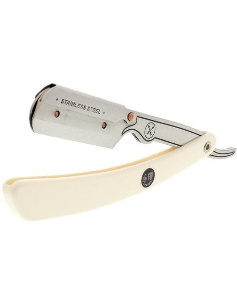 Parker SRW White Handle Straight Razor