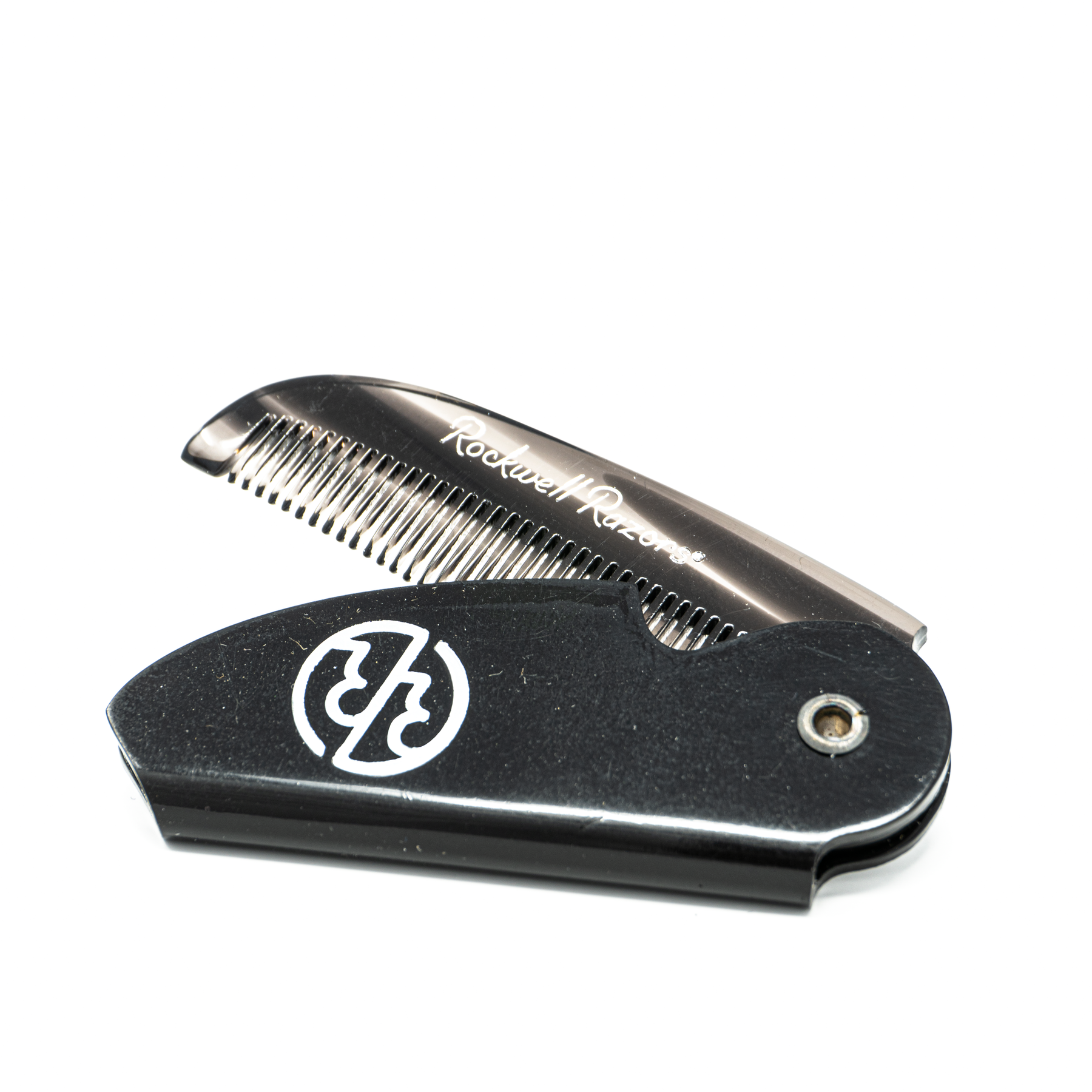 Rockwell foldable comb for mustache and beard
