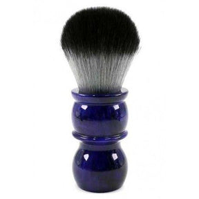 R1736 Yaqi Tuxedo Synthetic Shaving Brush, Blue Handle
